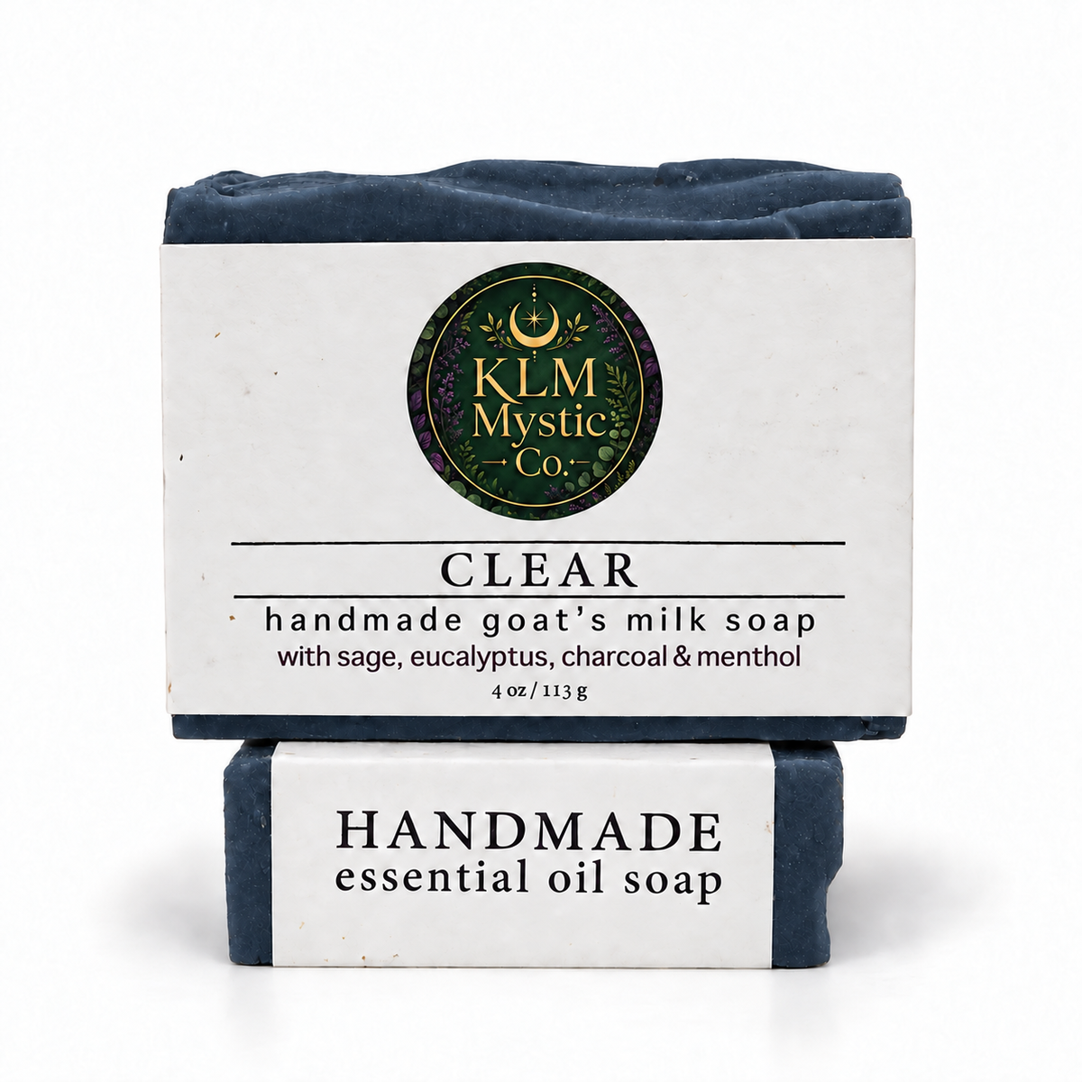 CLEAR soap — two-bar arrangement