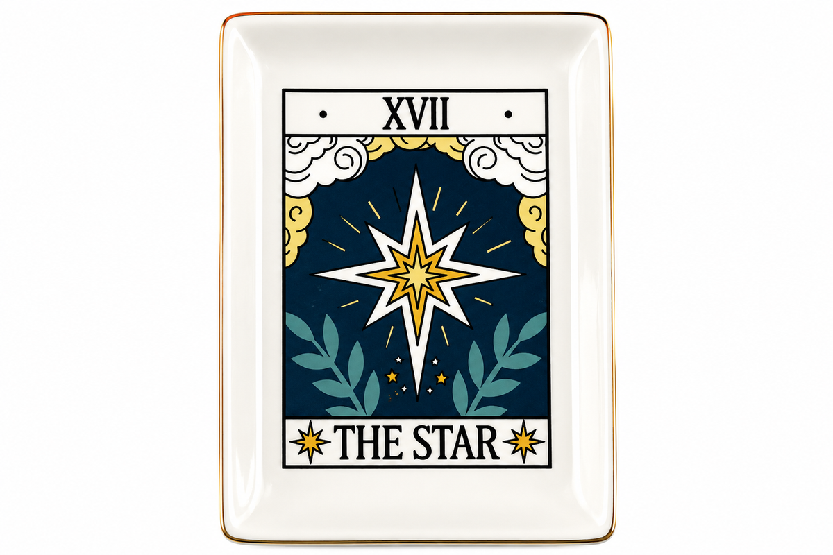The Star Tarot Dish