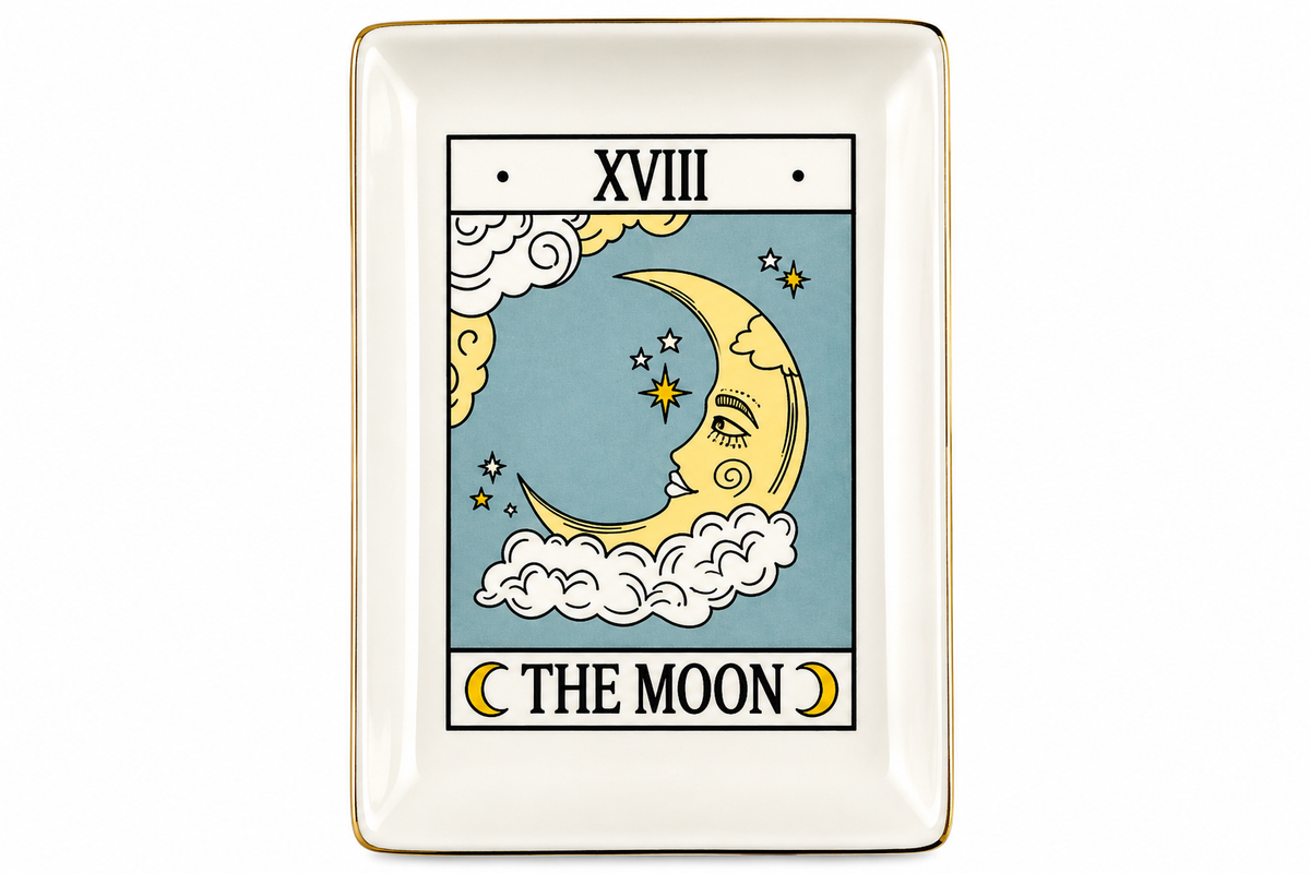 The Moon Tarot Dish