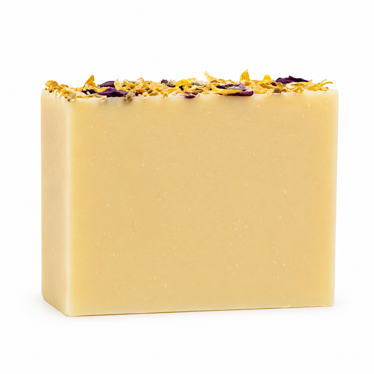 RESTORE goat’s milk soap unwrapped to show the natural handmade bar