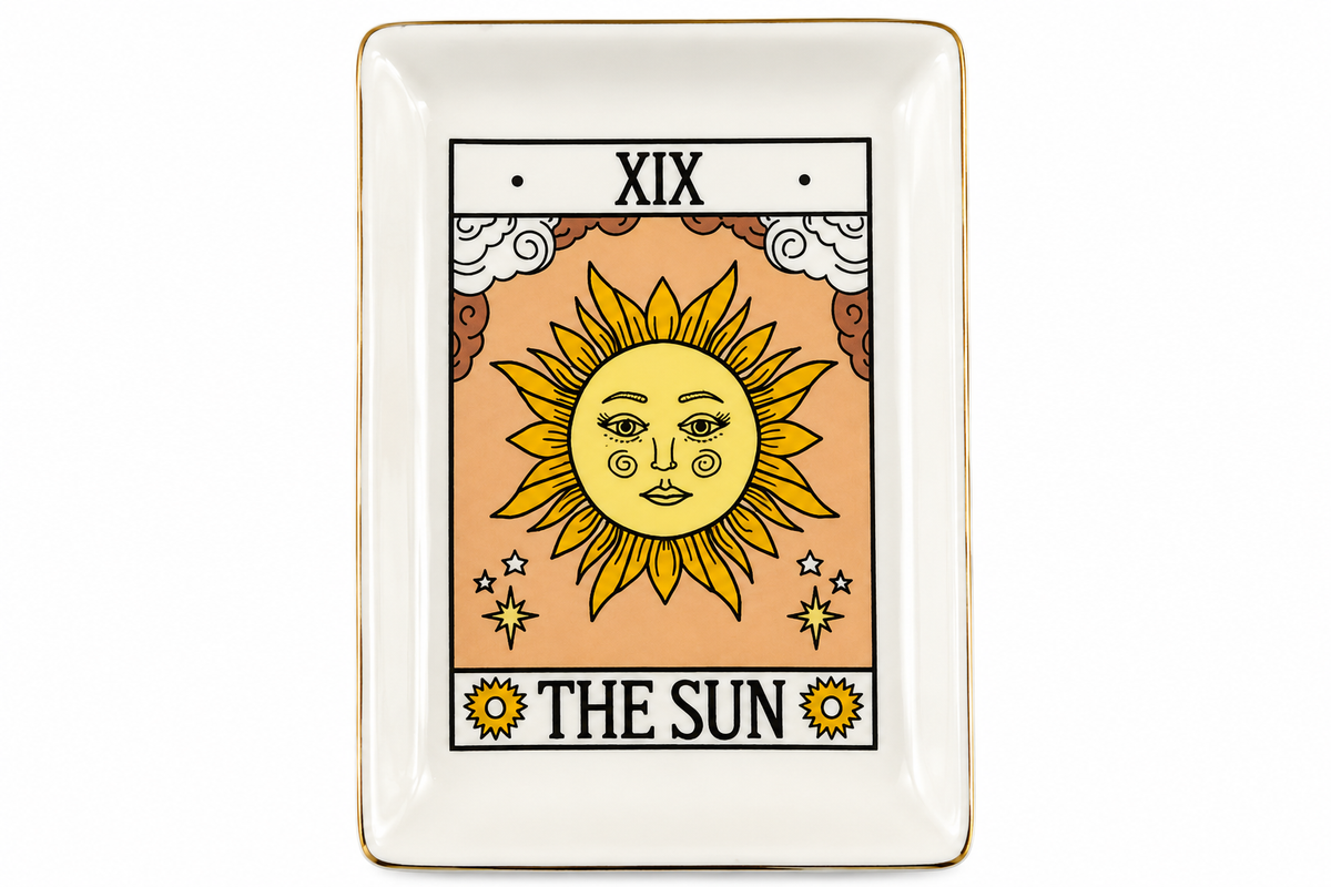 The Sun Tarot Dish