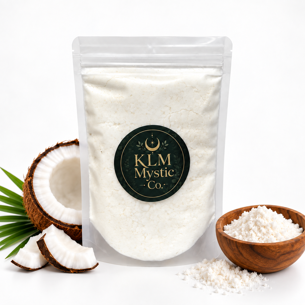 SOOTHE Coconut Mineral Bath Milk by KLM Mystic Co. with coconut styling