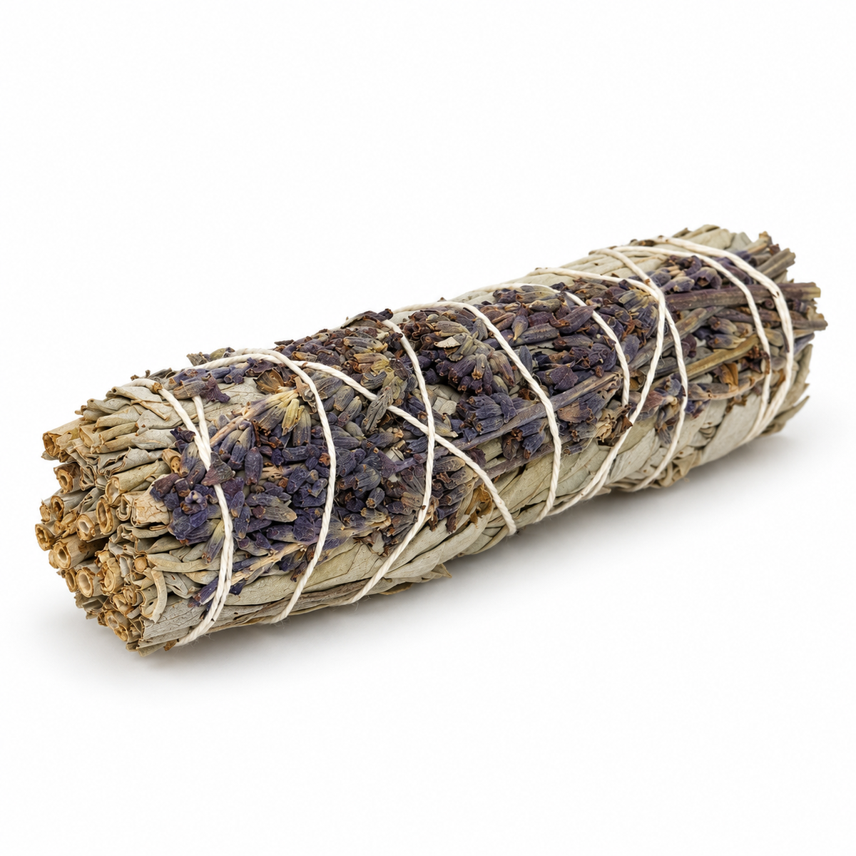 White Sage and Lavender Bundle on a clean white background